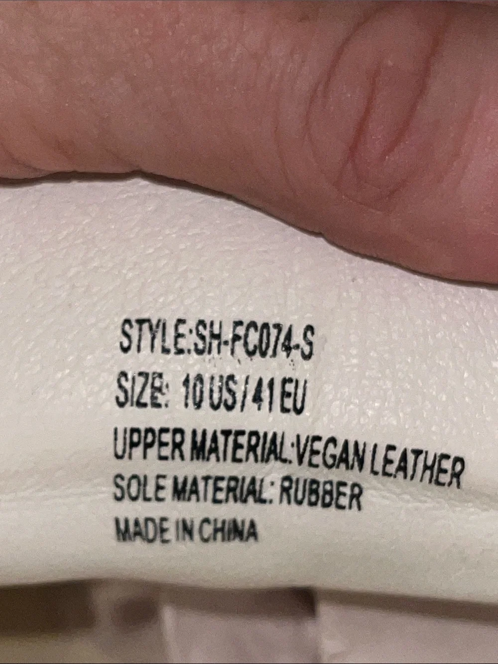 French Connection White Low-Top Leather Sneakers